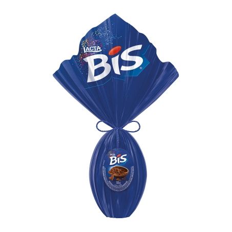 OVO DE PASCOA LACTA BIS AO LEITE 318G