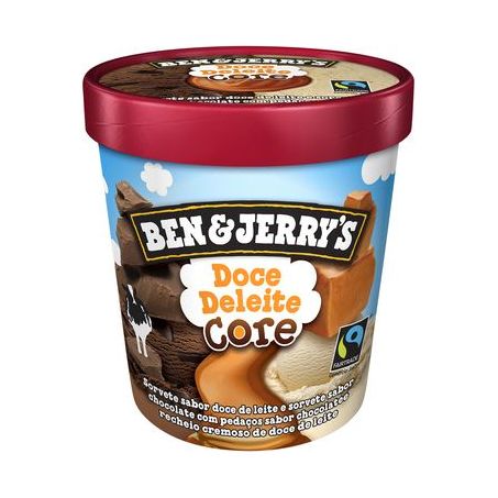 Sorvete doce leite ben&jerrys 458ml