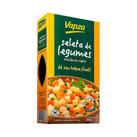 Seleta Vapza de Legumes Cozida A Vapor Caixa 500G