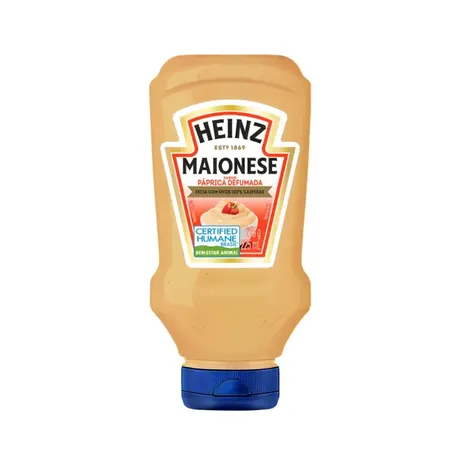 Maionese heinz paprica defumada 215g