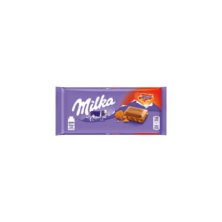 Barra de Chocolate Daim Milka Embalagem 100G