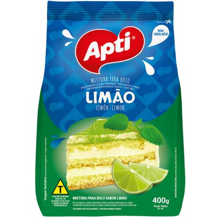 Mistura para bolo apti 400g limao