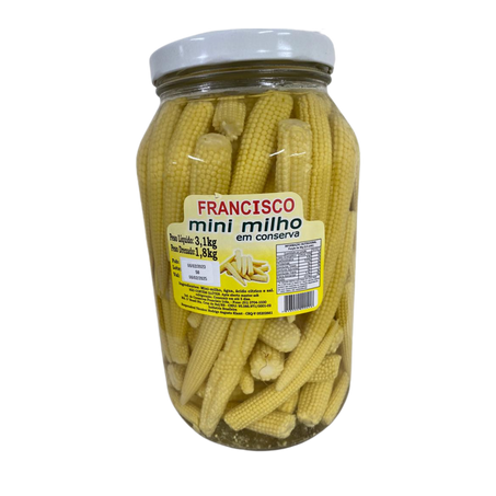 Mini milho francisco 1.8kg