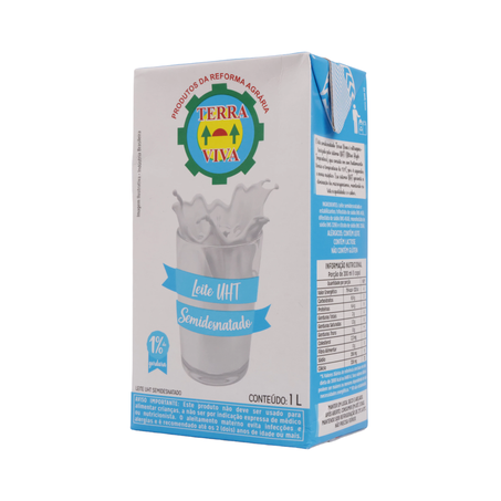 LEITE LONGA VIDA TERRA VIVA SEMIDESNATADO 1L 360-5