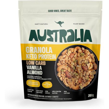 Granola Harts Keto Vanilla Protein Low Carb 200g