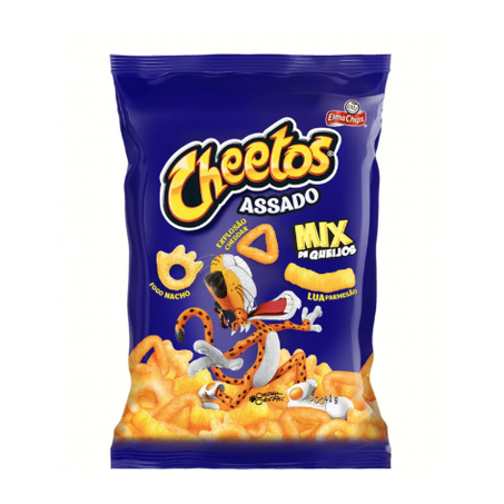 SALGADINHO CHEETOS MIX DE QUEIJO ELMA CHIPS 41G