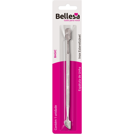 Espatula inox bellesa basic 0796b