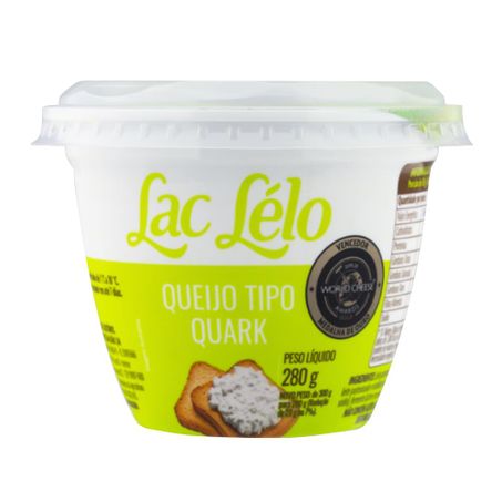 Queijo lac lelo tipo quark tradicional 280g