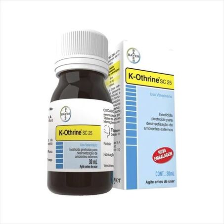 Inseticida líquido k-otrine bayer sc 25 30ml