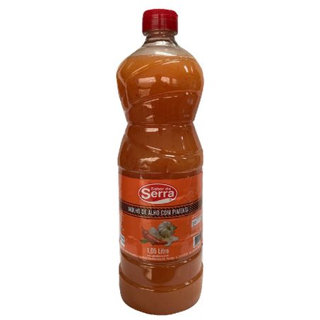 MOLHO DE ALHO C/PIMENTA SABOR DA SERRA 1,05L