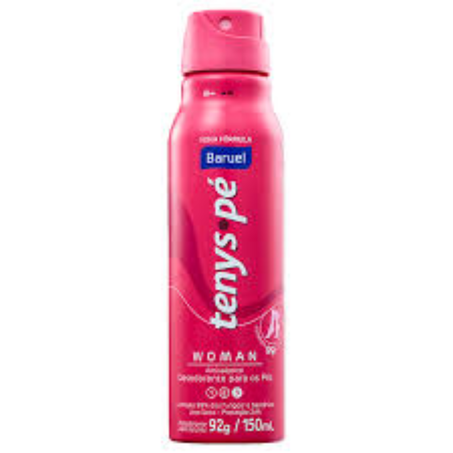 Desodorante aerosol pes baruel tenys pe jato seco woman 150ml