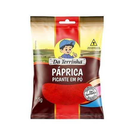 Páprica Picante Da Terrinha 15g