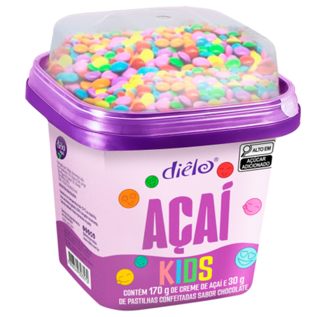 Sorvete dielo acai kids pote 200gr