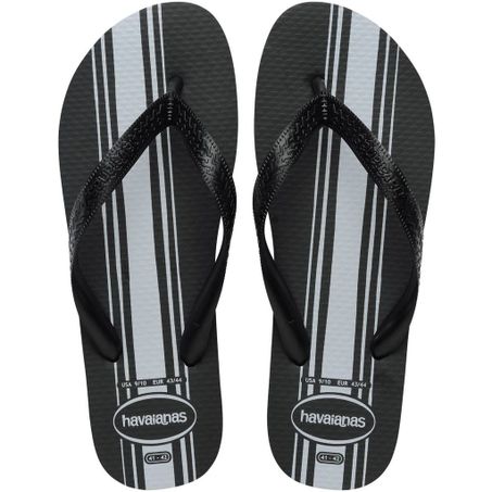 SANDÁLIAS HAVAIANAS COLOR ESSENTIAL FC PRETO 39/40