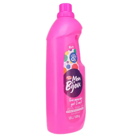 Tira manchas em gel mon bijou 3em1 roupa 360-32