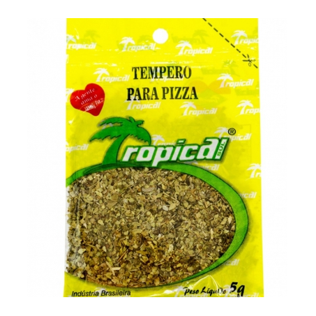 TEMPERO TROPICAL P/PIZZA TUBO 20G