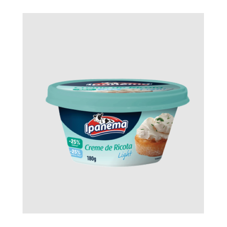 Creme de Ricota Ipanema Light 180g