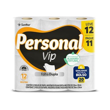 Papel hig.personal vip fd 20mt lv12pg11