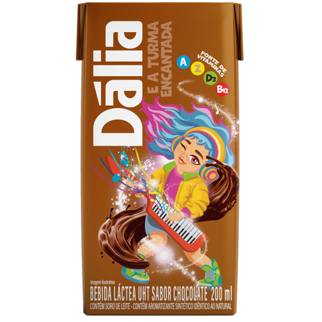 BEBIDA LÁCTEA DÁLIA CHOCOLATE 200ML