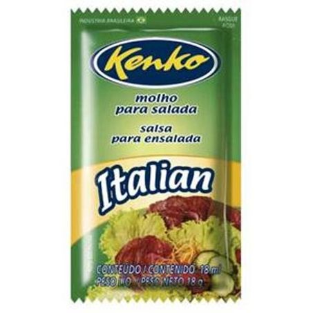 Molho Salada Kenko 18ml Cx 120 Un Italiano