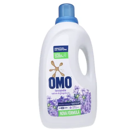 Lava Roupas OMO Lavanda Frasco 3L 360-35