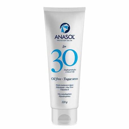 Protetor solar anasol locao fps30 120g