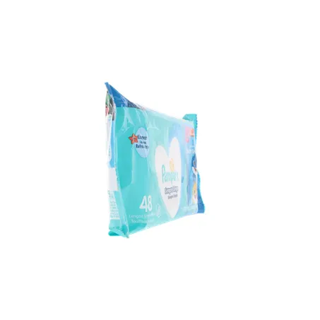 Lenços Umedecidos Pampers Sempre Limpo Baby Shark Pacote 48un 360-29