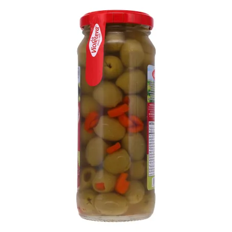 Azeitona Verde La Violetera Pasta de Pimentão Vidro 200G 360-19