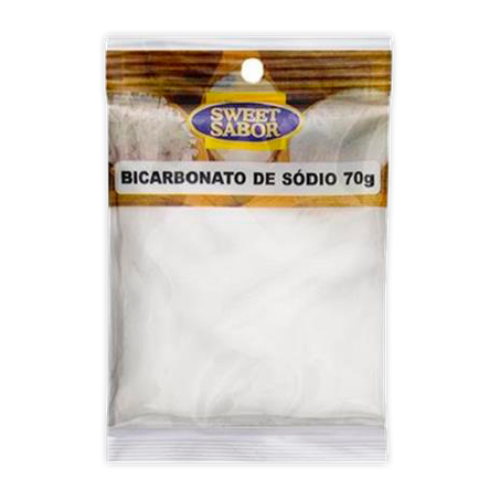 Bicarbonato Sodio Sweet Sabor 70g 