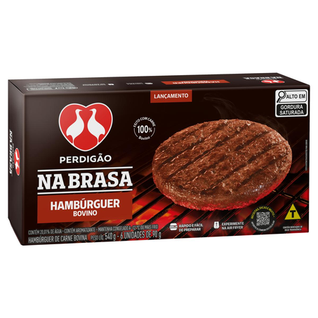 Hambúrguer Na Brasa 540g