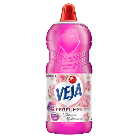Limpador Perfumes Veja 2 Litros - Flores e Sonhos - Preço Especial