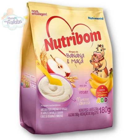 Mingau nutribom banana e maca sch 180g