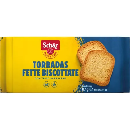 TORRADAS SEM GLÚTEN 87 G - SCHÄR