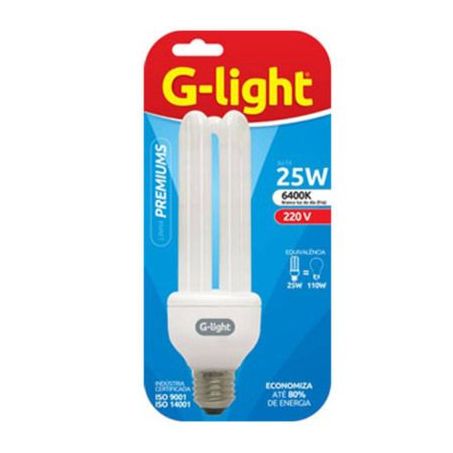 Lampada g light fluor.premium 15w 6400k
