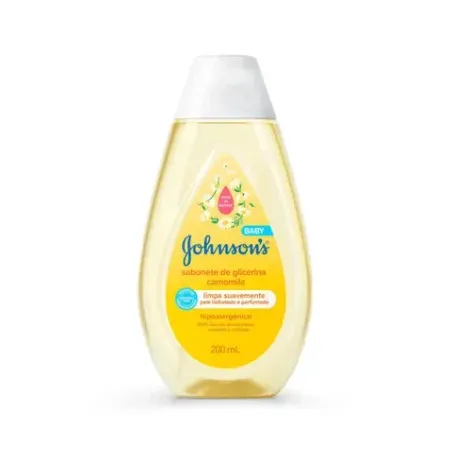 SABONETE LIQUIDO CAMOMILA JOHNSONS 200 ML         