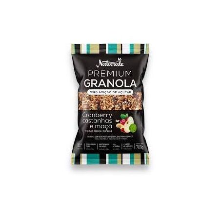 NATURALE GRANOLA PREMIUM CRANBERRY/CASTANHAS 700 G