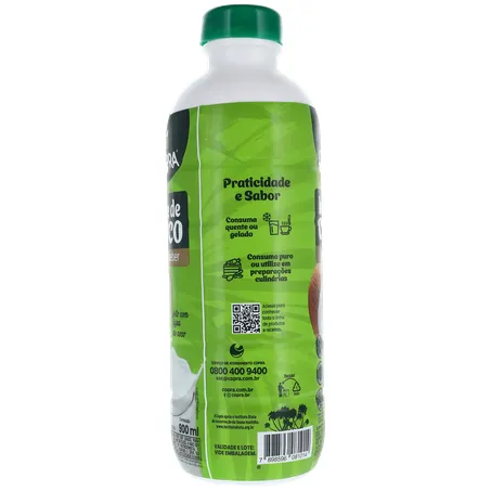Bebida à Base de Leite de Coco Zero Lactose Copra Garrafa 900ml 360-8