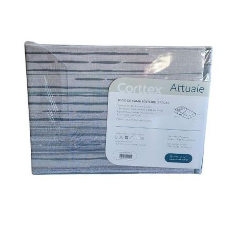 JOGO CORTTEX CAMA ATTUALE DUE 150FIOS SOLTEIRO
