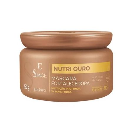 MASCARA CAPILAR SIAGE 250ML NUTRI OURO