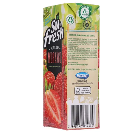 BEB.SUFRESH 200ML MORANGO 360-6
