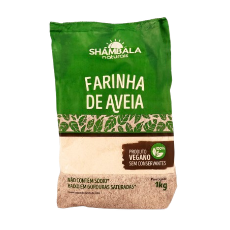 Farinha de aveia shambala pacote 1kg