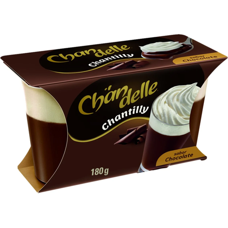 Iog sobremesa chandelle chantilly chocolate 90g