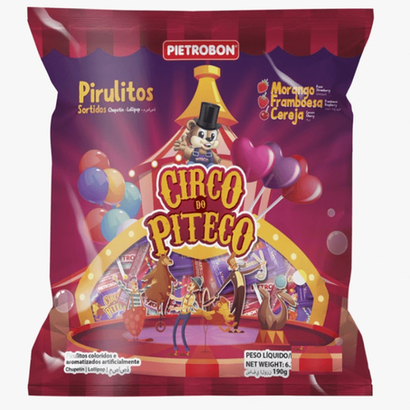 PIRULITO PIETROBON CIRCO DO PITECO 190G