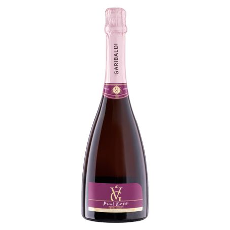 ESPUMANTE ROSÉ NATURAL BRUT GARIBALDI VG PINOT NOIR CHARDONNAY