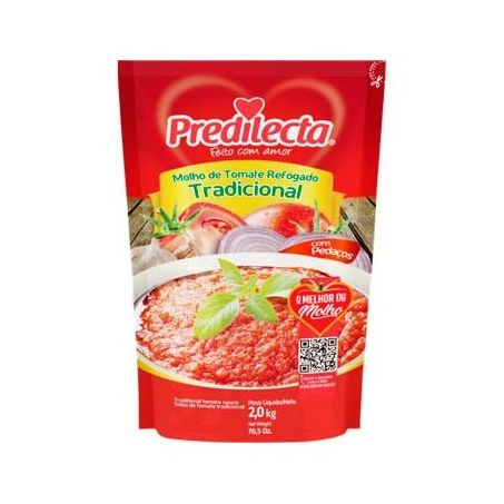 Molho de tomate predilecta radicional 1,7g