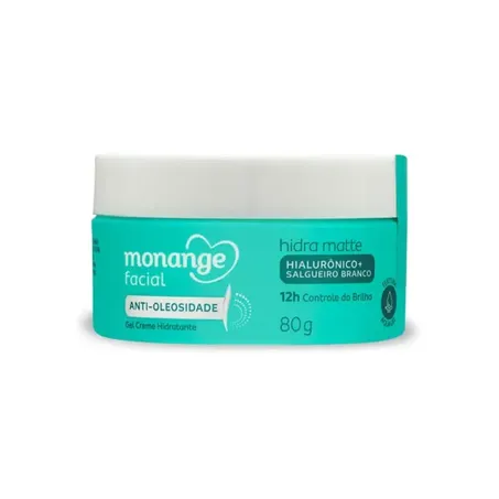 Creme Hidratante Monange 80g Facial Anti Oleosidade