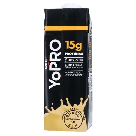 Bebida Lactea Danone Yopro 15 Banana 250ml 360-19