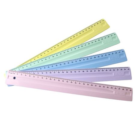 DELLO REGUA PLASTICA 30 CM SERENA SORTIDAS 3114   
