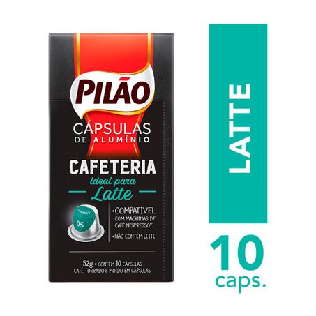 Café em Cápsula Torrado e Moído Pilão Cafeteria
