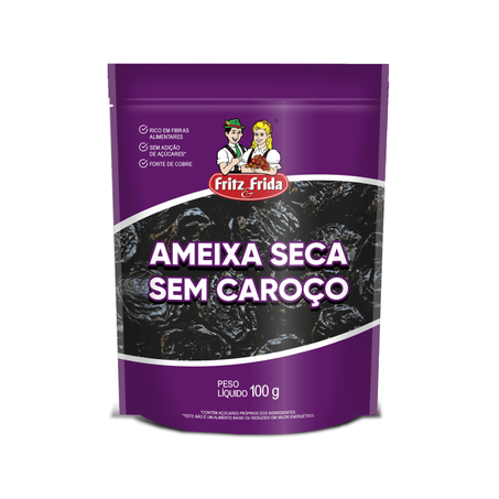 AMEIXA SECA S/CAROÇO FRITZ&FRIDA 100G